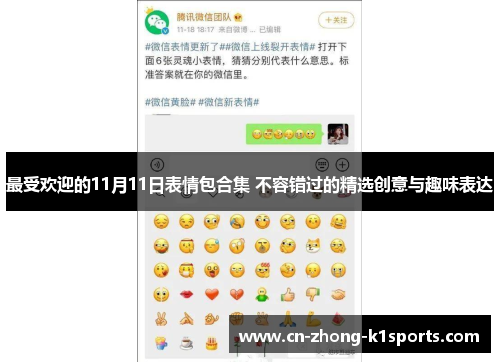 最受欢迎的11月11日表情包合集 不容错过的精选创意与趣味表达